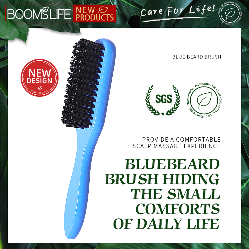 Men'S Grooming Brush - Custom Men Shaving Brush Hard Nylon
