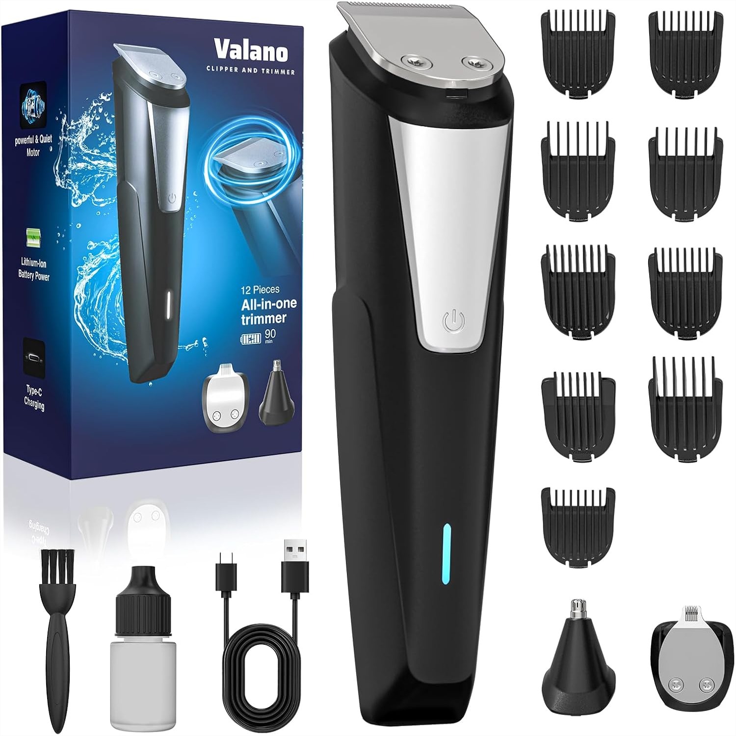 Men'S Grooming Images - Beard Trimmer Hair Clippers for Men