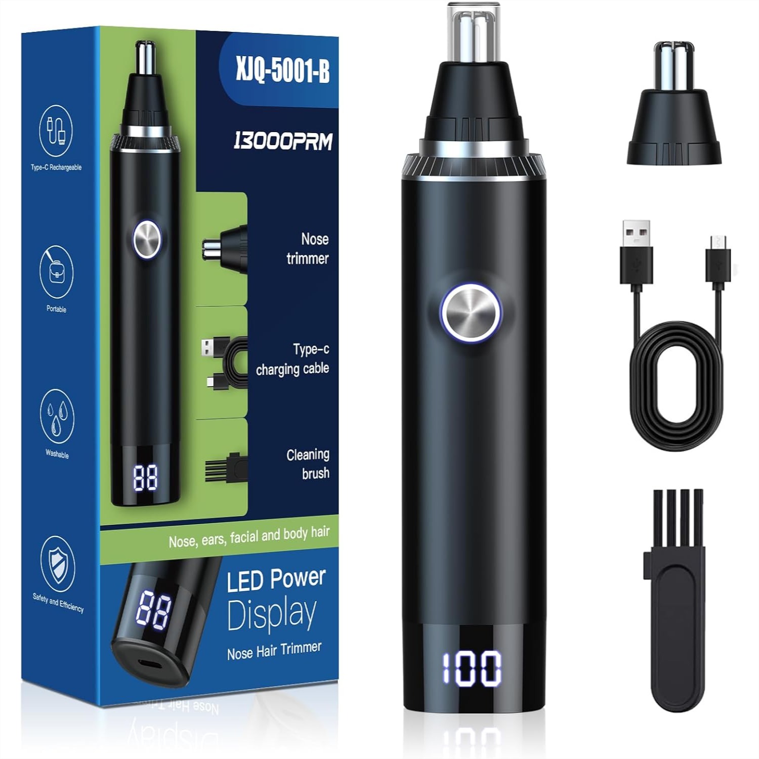 Ear and Nose Hair Trimmer for  - Men'S Grooming Images incelemesi ve fiyatı