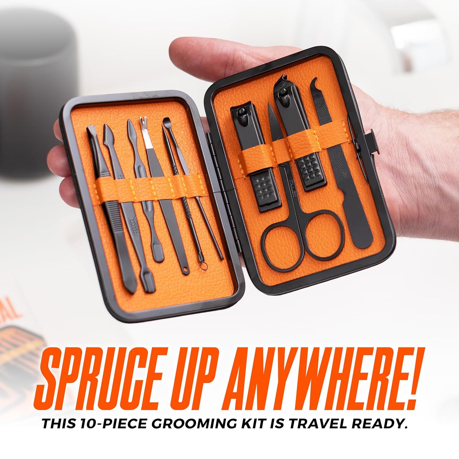 10-Piece Manicure & Pedicure K - Men'S Grooming Images incelemesi ve fiyatı