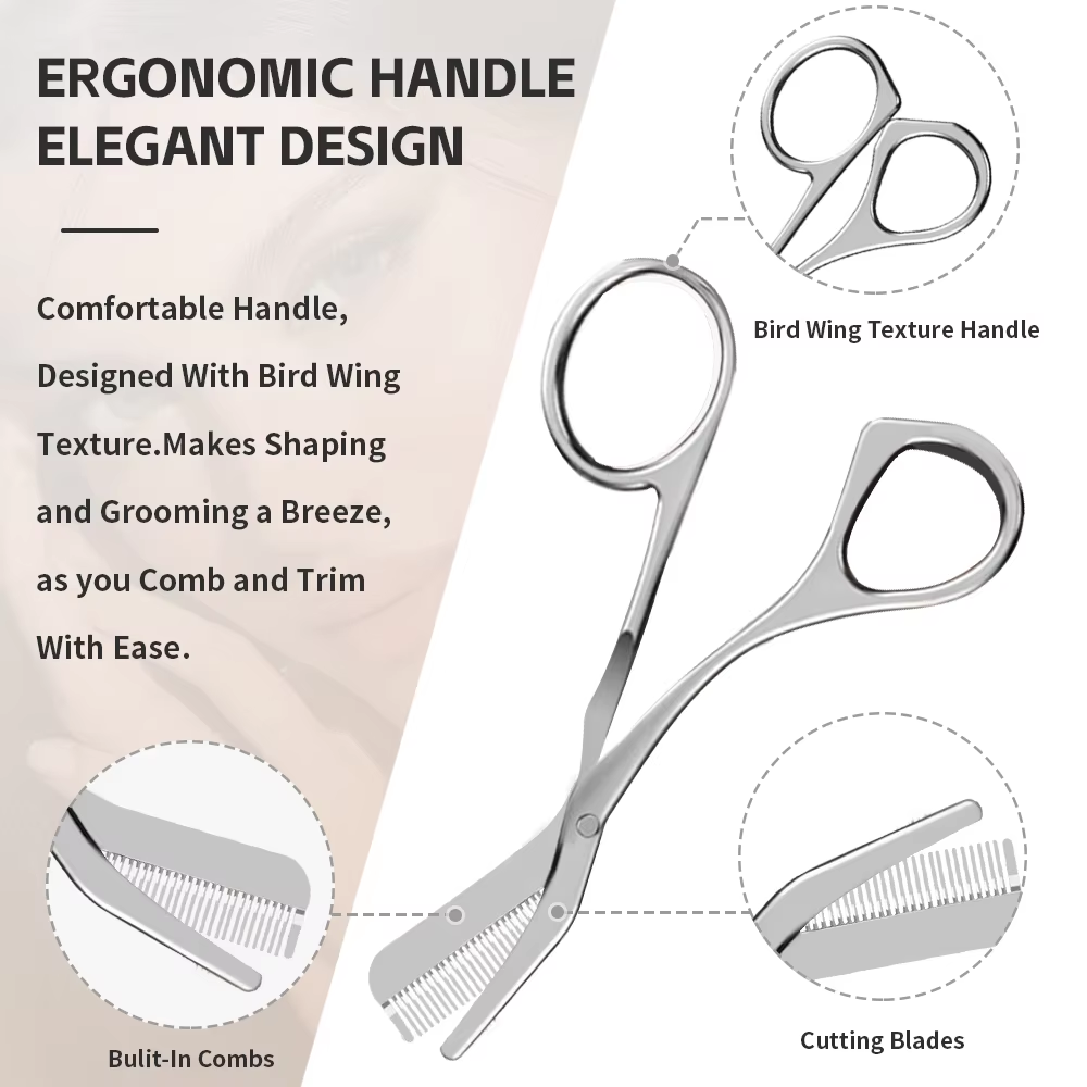 1 set of eyebrow grooming tool - Men'S Grooming Facial incelemesi ve fiyatı