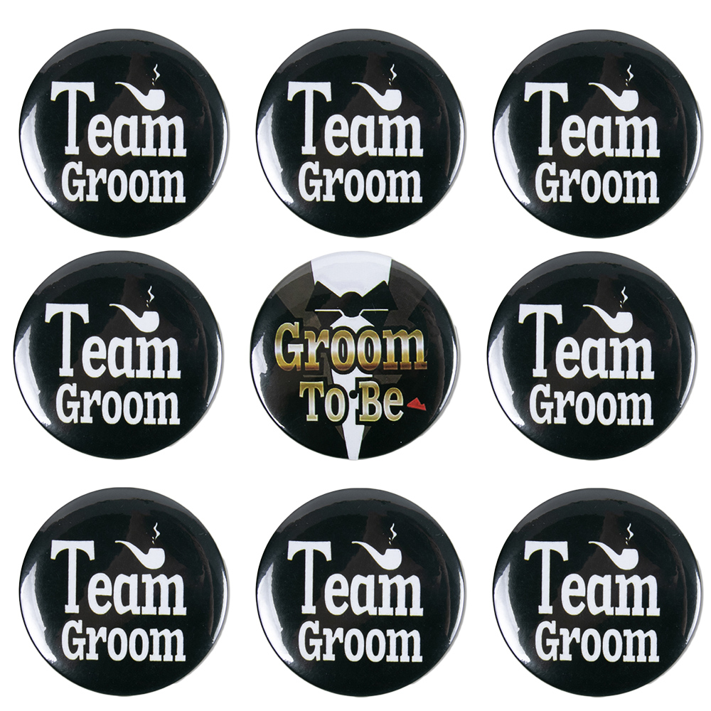 1-12pcs Bachelor Party Badge P - Men'S Grooming Ideas incelemesi ve fiyatı