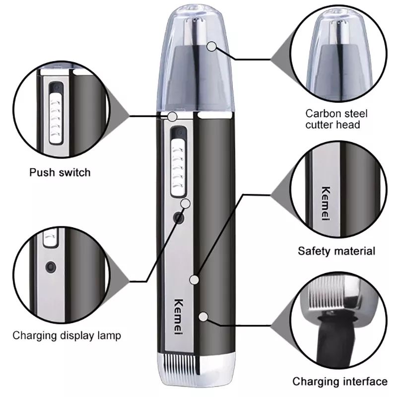 Kemei Rechargeable Electric Al - Men'S Grooming Facial incelemesi ve fiyatı
