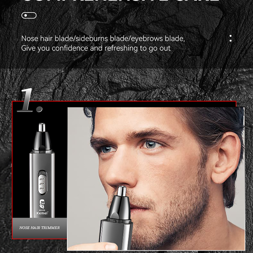 Kemei Multifunction Ear and No - Men'S Grooming Facial incelemesi ve fiyatı