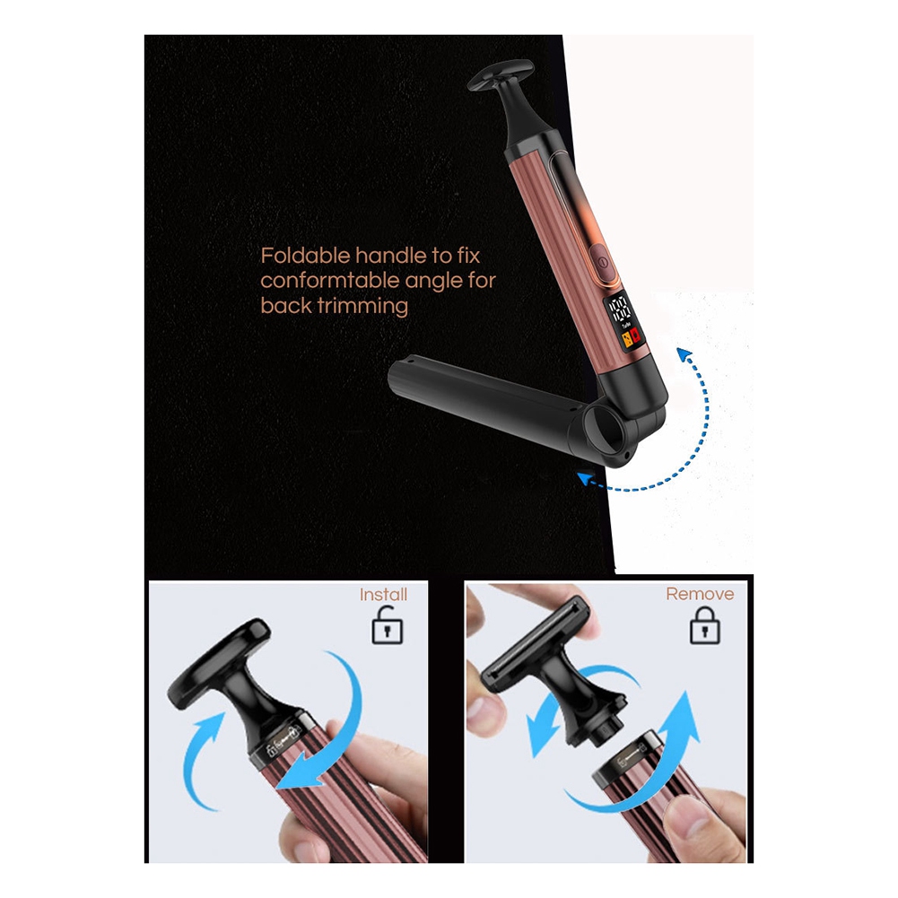 【RABATT】Mens Electric Back Sha - Men'S Grooming Facial incelemesi ve fiyatı
