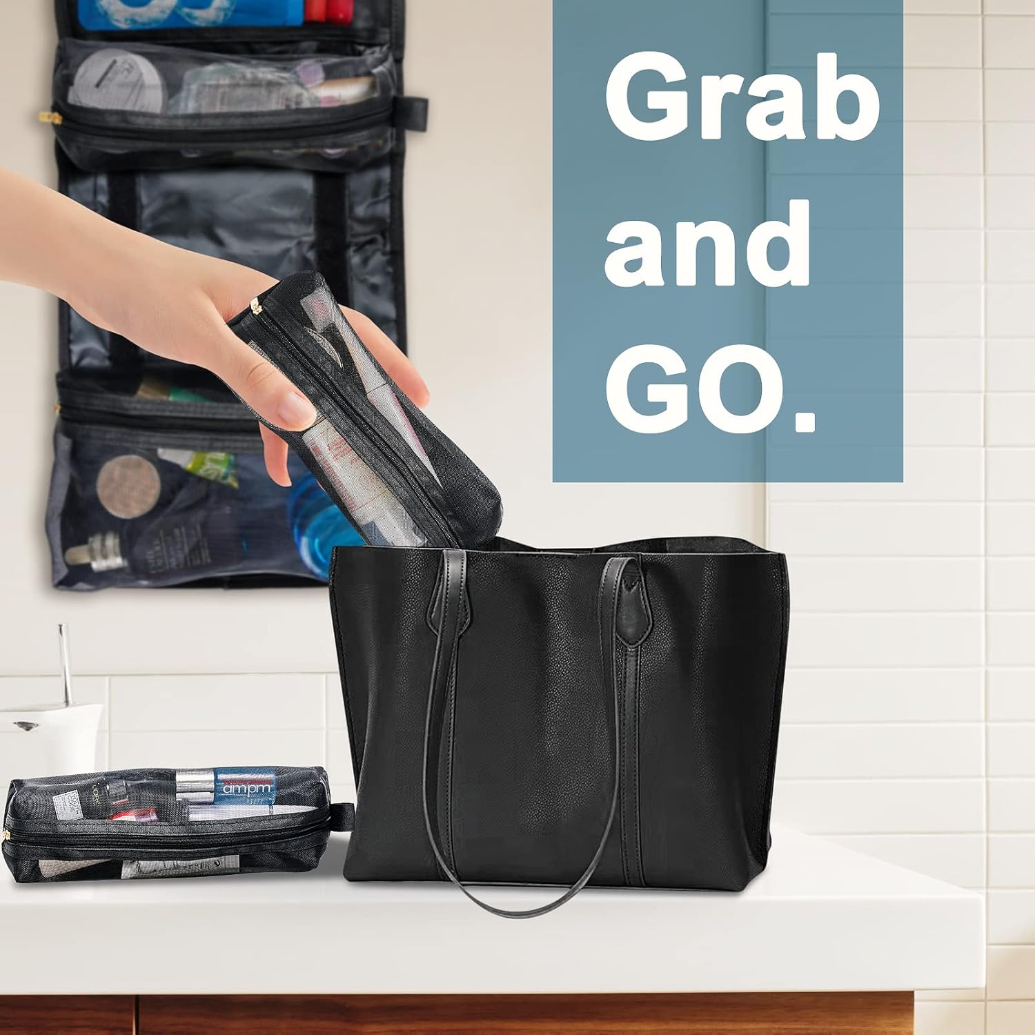 Roll-Up Hanging Toiletry Bag w - Men'S Grooming Images incelemesi ve fiyatı